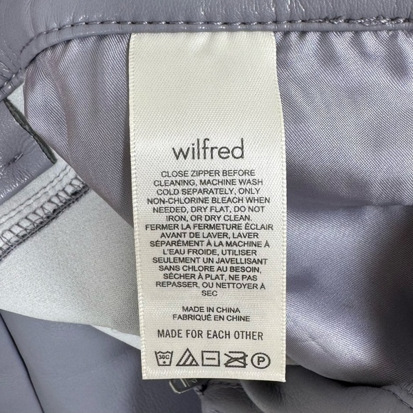 Wilfred | The Melina Pant | 12 | Ardoise | High-rise | Straight-leg | Aritzia - Picture 4 of 11